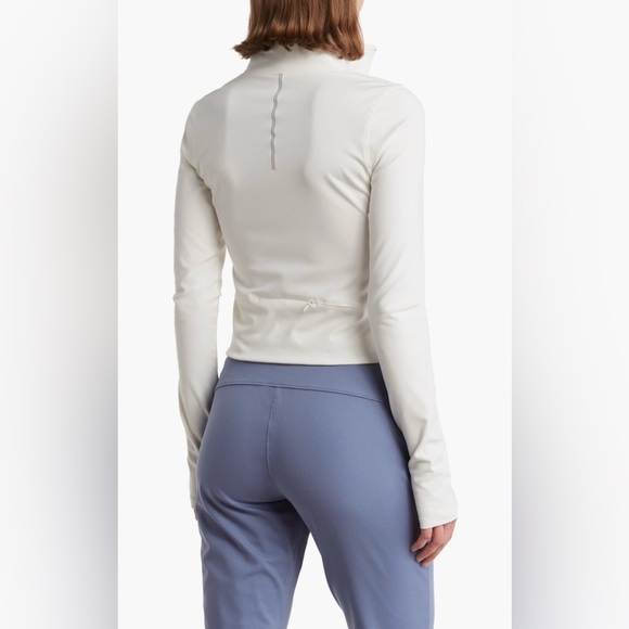 NWT Yogalicious Lux Crosstrain Half Zip Cropped Jacket - Picture 8 of 9